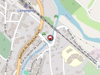 Carte de La Poste à Langogne