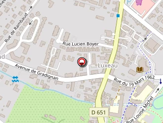 Carte de Optic 2000 à Léognan