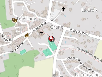 Carte de La Poste à Grane