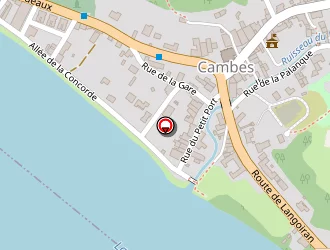 Carte de Bares Richard à Cambes