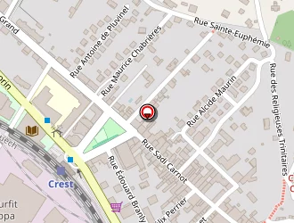 Carte de Restaurant Les 3 Becs à Crest