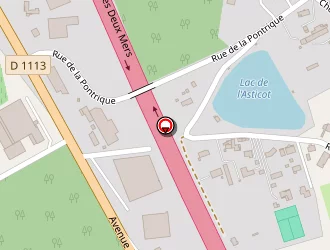 Carte de Atram à Cadaujac