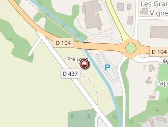 Carte de Rhone Valorisation Recyclage à Grane