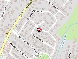 Carte de O.r.e.a.g (association) à Léognan