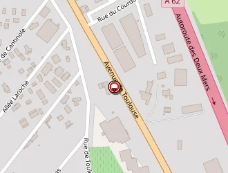 Carte de Agcm Atlantique à Cadaujac