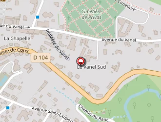 Carte de Restaurant Associatif à Privas