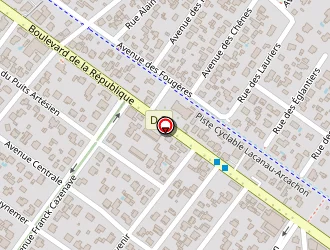 Carte de Andernos Arcachon Gestion Syndic (a.a.g.s) à Andernos-les-bains