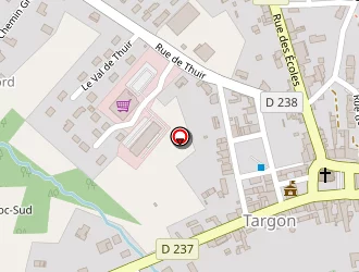 Carte de L' Institut à Targon