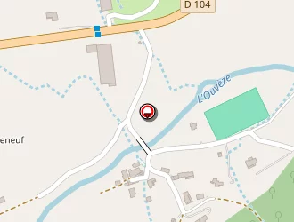 Carte de Stade Du Grand Duc à Coux