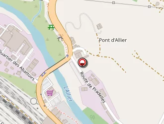 Carte de Les Tilleuls à Langogne