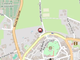 Carte de Legendre Bernard à Gourdon