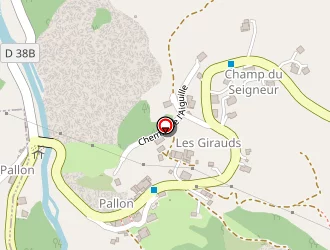 Carte de Pellegrin Jacky à Freissinières