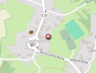 Carte de Lasson Nadir à Issendolus