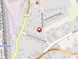 Carte de Matias Luis à Gourdon