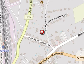 Carte de Fau Jean-claude à Gourdon