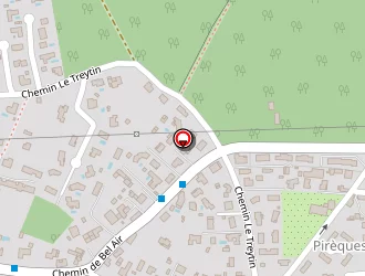 Carte de Arthur Eric Henri Francis à Léognan