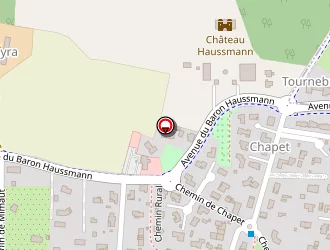 Carte de Les Chais D'haussmann à Cestas