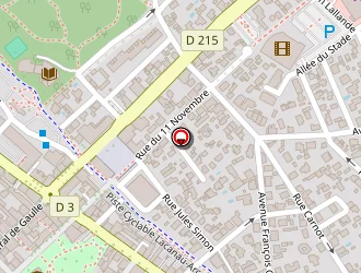 Carte de L'orée Du Bois à Andernos-les-bains