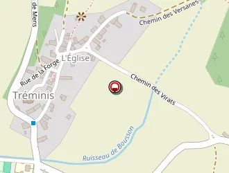 Carte de Parat Guy à Tréminis