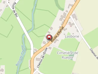 Carte de Roumieux Hubert à Rueyres