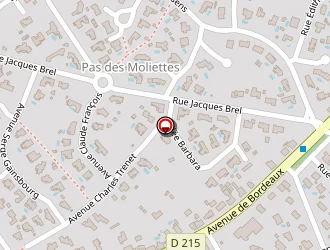 Carte de Espil-egreteaud à Andernos-les-bains