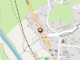 Carte de La Crèche à Roche-de-rame (la)