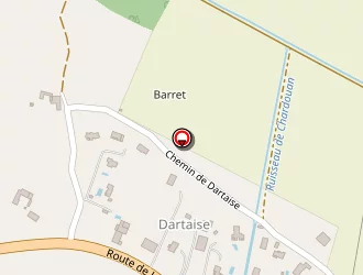 Carte de Lubac à Grane