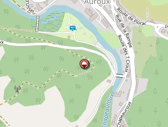 Carte de La Poste à Auroux