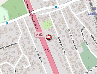 Carte de Mélanie Coiffure à Cadaujac