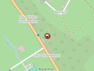 Carte de Ecurie Du Fleuve à Quinsac