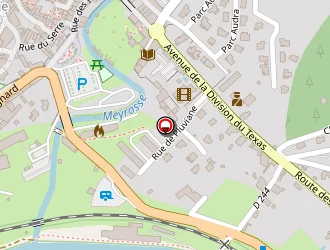 Carte de Chauvinc Rémy à Die