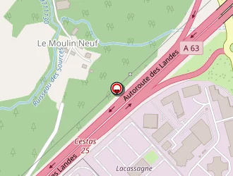 Carte de Lectra à Cestas