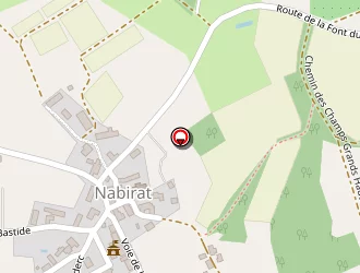 Carte de Lafon (entrep) à Nabirat