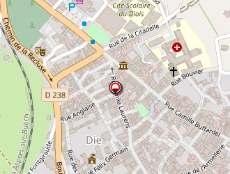 Carte de Ass Dioise Entraide Sociale à Die