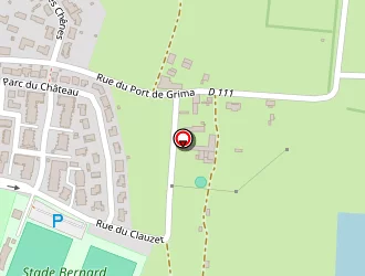 Carte de Collège à Cadaujac