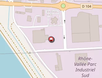 Carte de Grangier Secoval à Pouzin (le)