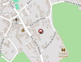 Carte de Ecole Primaire Publique Gabriel Massias à Quinsac