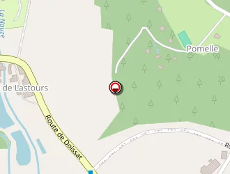 Carte de Dispano à Belvès