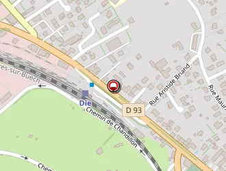 Carte de Restaurants Du Coeur à Die