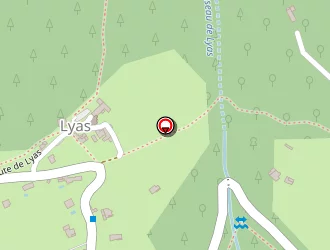 Carte de Baignade à Lyas