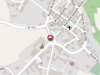 Carte de Le Temps D'une Coiffure à Sigoulès