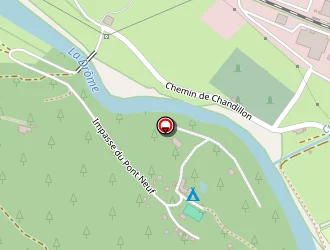 Carte de Camping La Pinède à Die