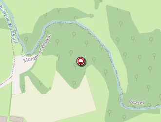 Carte de Mage Bernard à Montet-et-bouxal