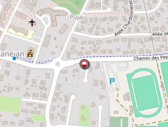 Carte de E P 2 M à Canéjan