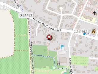 Carte de Ecoles Primaires à Canéjan