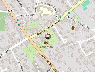 Carte de Isocomble à Villenave-d'ornon