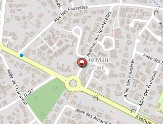 Carte de Chambolle Renaud à Arès