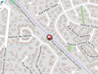 Carte de Elies Bernard à Arès