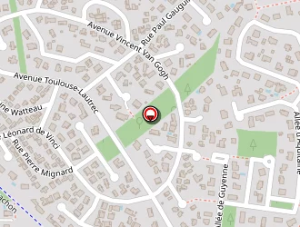 Carte de Tamahine à Arès