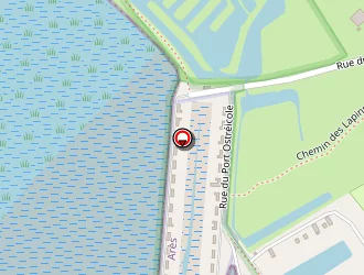 Carte de Le Piballey à Arès